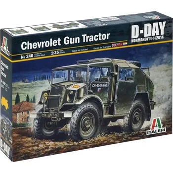 Plastikový model Italeri Chevrolet Gun Tractor 1:35