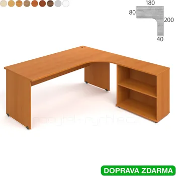 Nábytek GE 1800 H L Hobis Gate - Stůl se skříňkou