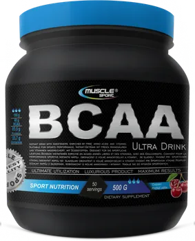 Aminokyselina Musclesport BCAA 4:1:1 Ultra Drink 500 g