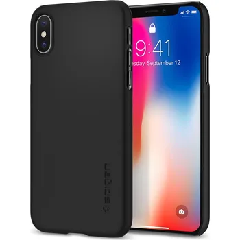 Pouzdro na mobilní telefon Spigen Thin Fit pro iPhone X černé