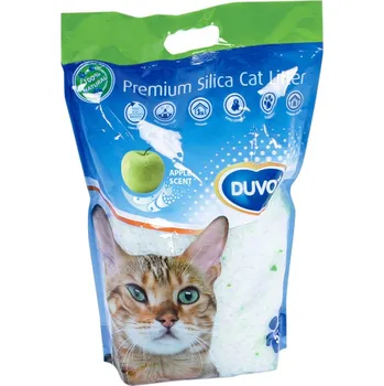 Podestýlka pro kočku Duvo+ Premium Silica Cat Litter jablko 5 l