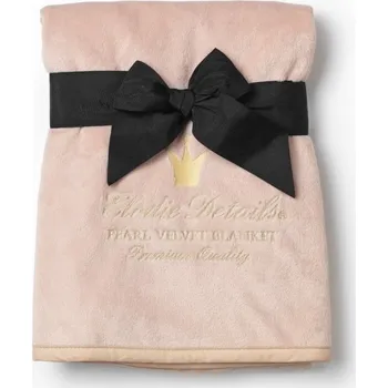 Dětská deka Elodie Details sametová deka, Powder Pink