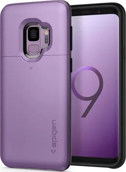 Pouzdro na mobilní telefon Spigen Slim Armor CS pro Samsung Galaxy S9 Lilac Purple