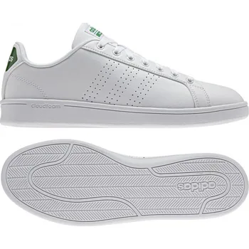 Pánské tenisky Adidas Cloudfoam Advantage AW3914 bílé/zelené
