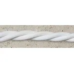 Splétaný kabel Aldo Bernardi oplétaný bavlnou - bílá Provedení:: 3x1,50 mm, Balení: metráž (cena za 1 m) LAR.138.12/MT.