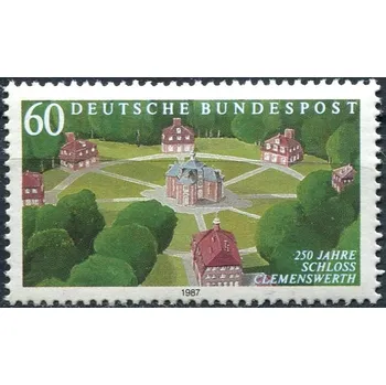 Poštovní známka (1987) MiNr. 1312 ** - Německo - 250 let hradu Clemenswerth