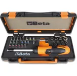 SADA KLÍČ, 27 BITŮ, 8 HLAVIC S PŘÍSLUŠENSTVÍM (1 držák bitů obousměrné ráčny s kloubovou rukojetí, 27 bity, 8 šestihrannými objímkami a 2 doplňky)