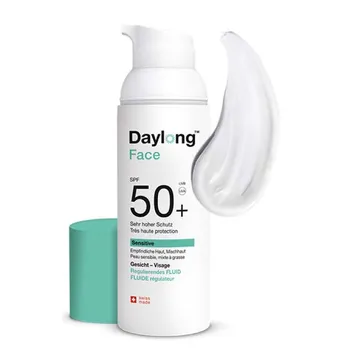 Přípravek na opalování Recenze Galderma Daylong Face Sensitive fluid SPF 50+ 50 ml