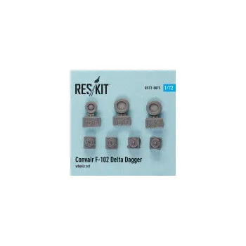 Plastikový model 1/72 F-102 Delta Dagger wheels set (HAS,MENG)