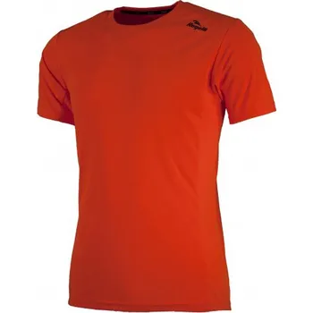 Pánské tričko Sportovní funkční triko Rogelli BASIC z hladkého materiálu, oranžové Velikost: L