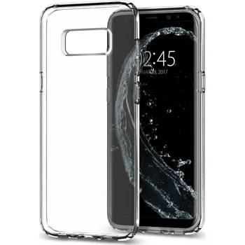 Pouzdro na mobilní telefon Spigen Liquid Crystal pro Samsung Galaxy S8 čiré