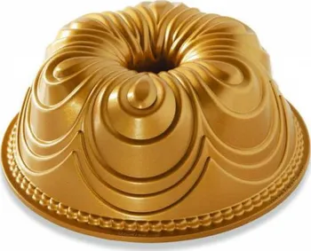 Nordic Ware forma na bábovku Chiffon 10 cup 23 cm zlatá
