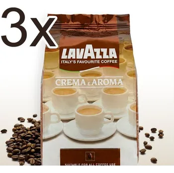 Horký nápoj Lavazza Crema e Aroma 3x1kg zrnková káva