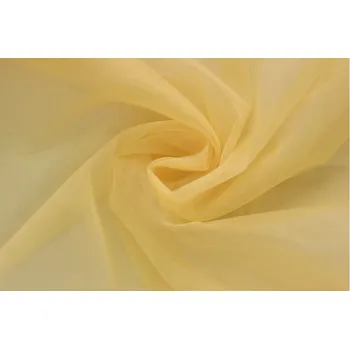 Tyl jemný 300 cm šíře - Banánově žlutý