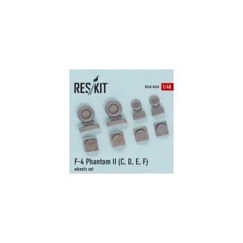 Plastikový model 1/48 F-4 Phantom II C,D,E,F) wheels set (FUJI,REV)