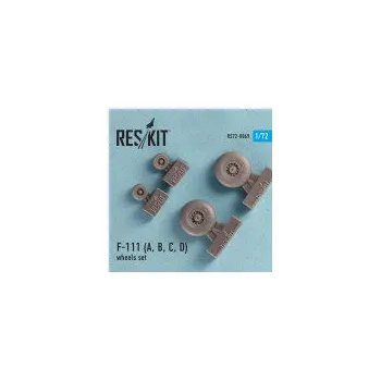 Plastikový model 1/72 F-111 (A,B,C,D) wheels set (HAS,REV,AMT)