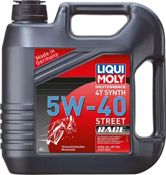 Motorový olej Liqui Moly Race 4T Synth 5W-40