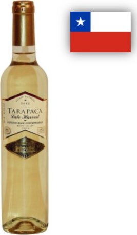 Viňa Tarapacá Late Harvest Sauvignon Blanc / Gewürztraminer 0,5l, bílé víno