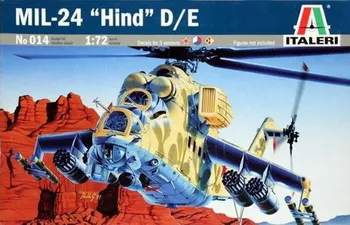 Plastikový model Italeri MIL-24 Hind D/E 1:72