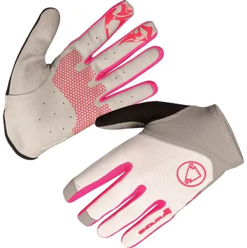 Cyklistické rukavice Endura Singletrack Lite dámské rukavice bílé