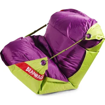 Sedací pytel Beanbag Duo 189 x 140 cm s popruhy