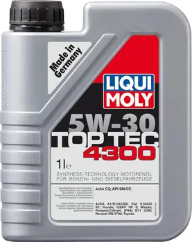 Motorový olej Liqui Moly Top Tec 4300 5W-30