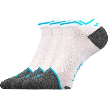 Pánské ponožky REX 08 sportovní kotníčkové ponožky VoXX 43-46 bílá