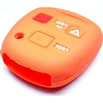 Zabzepeční vozidel Silikonový obal na klíč Toyota - tři tlačítka 8464