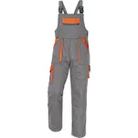 Červa Max kalhoty s laclem šedé/oranžové