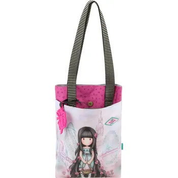 Peněženka Taška do ruky - motiv Rosebud od firmy SANTORO London Gorjuss (Tote Bag With Pocket - Rosebud)