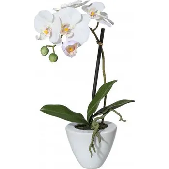 umělá květina Orchidej v květináči, 36 cm 1116000-40