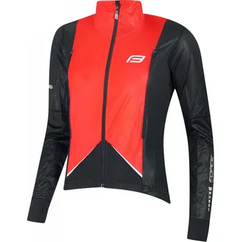 Cyklistická bunda Force X57 Lady černá/červená