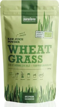 Superpotravina Purasana Wheat Grass Raw Juice Powder BIO 200 g