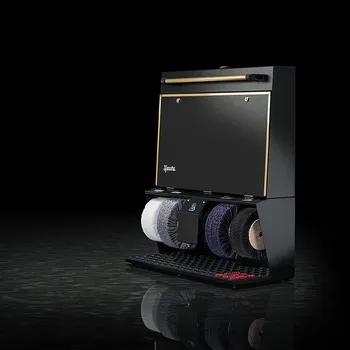 Přípravek pro údržbu obuvi Černý čistič bot Heute Polifix 4