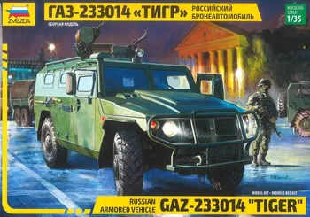Plastikový model Zvezda Russian Armored Vehicle GAZ Tiger 1:35