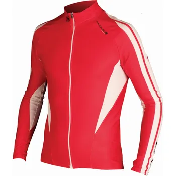 Cyklistická bunda Endura FS260-Pro Roubaix pánská červená