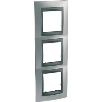 Schneider Unica Top MGU66.006.238 chrome/grafit 