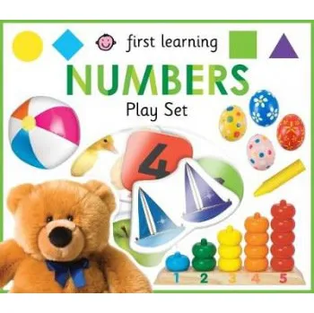 První čtění First Learning Play Set: Numbers - Books, Priddy a Priddy, Roger