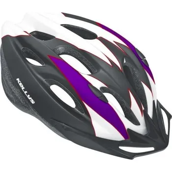 Cyklistická přilba Kellys BLAZE white/purple