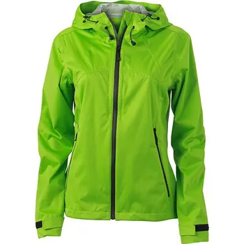Dámská vesta Daiber Dámská softshell bunda Outdoor Jacket JN1097 Barva: Zelená jarní - Šedá iron, Velikost: S