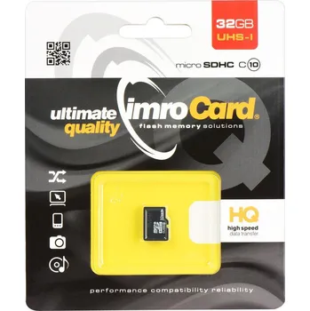Imro microSDHC 32 GB Class 10 UHS-I…