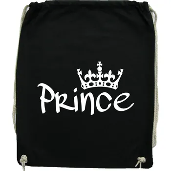 Městský batoh TUKAN AGENCY Batoh gymsack Prince Barva: Černá