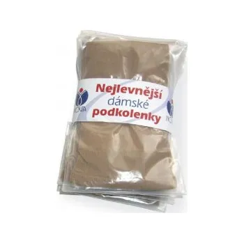 Stahovací punčochy Podkolenky 10 párů v balení Novia B60 Barva: Bílá, Velikost: 40-41