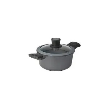 Hrnec titanový hrnec SKK série 6 s poklicí 20/9,5 cm indukce