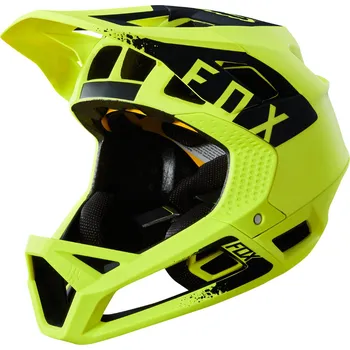 Cyklistická přilba FOX Proframe Mink Helmet žlutá/černá