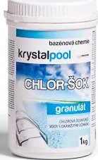 Bazénová chemie Krystalpool Chlor šok 1 kg