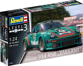 Plastikový model Revell Porsche 934 RSR Vaillant 1:24