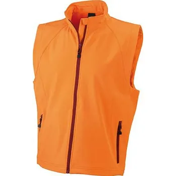 Pánská vesta Daiber Pánská Softshell vesta JN1022 Barva: Oranžová, Velikost: M
