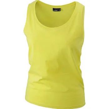 Daiber Dámské tílko Tank Top JN902 Barva: Žlutá, Velikost: L