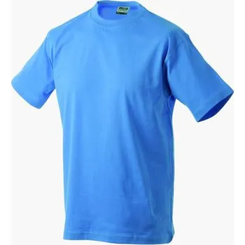 Pánské tričko Daiber Tričko Round Heavy JN002 Barva: Modrá aqua, Velikost: M